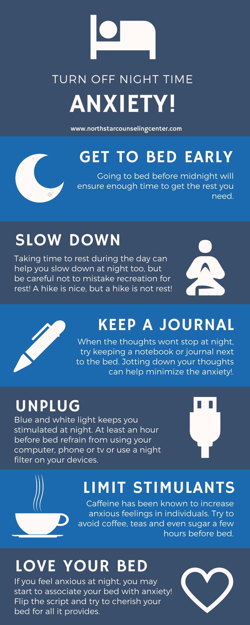 Hit The Switch On Nighttime Anxiety! – Northstar Counseling Center